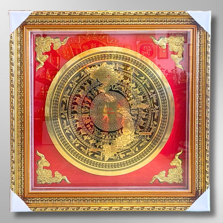 tranh mặt trống